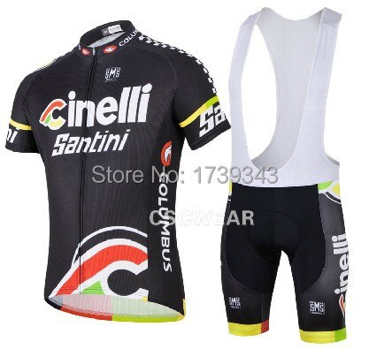  2014 cinelli team ciclismo jersey/ short sleeve biking clothing and bib shorts set/cycling wear